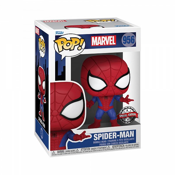 Funko POP! Marvel Spider-Man Animated Series #956 Spider-Man Exclusivo
