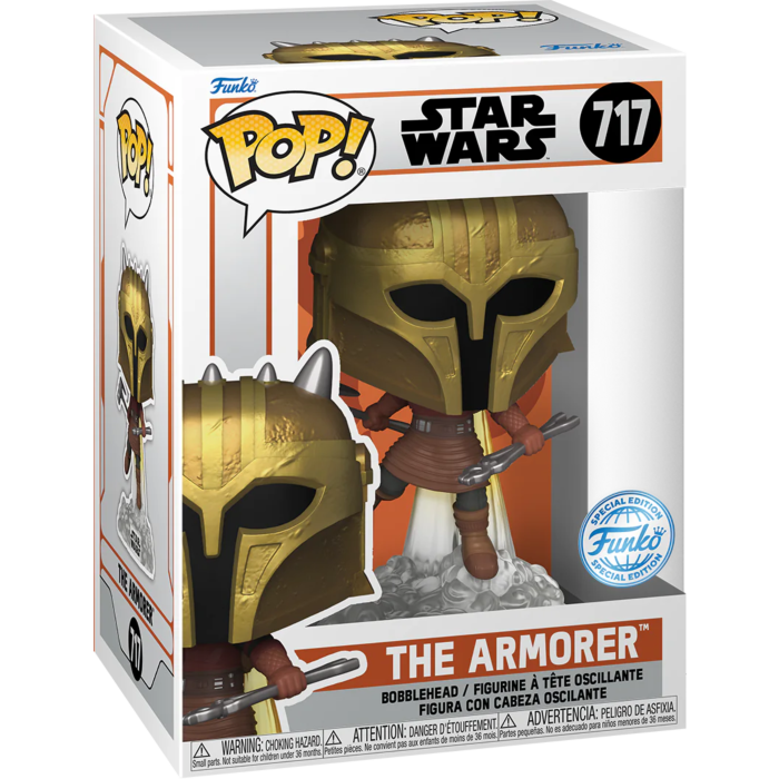 Funko POP! Star Wars: The Mandalorian #717 The Armorer Exclusivo