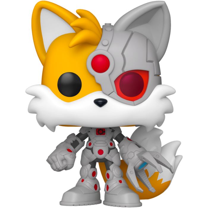 Funko POP! Justice League x Sonic the Hedgehog #594 Tails as Cyborg Exclusivo