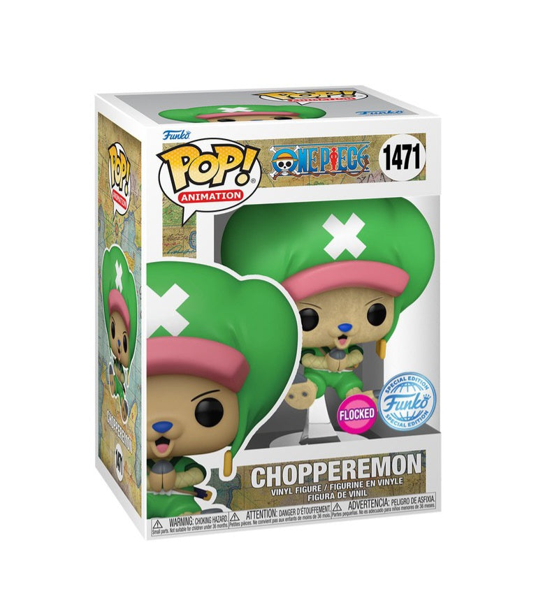 Funko POP! One Piece #1471 Chopperemon (Wano) Flocked Exclusivo