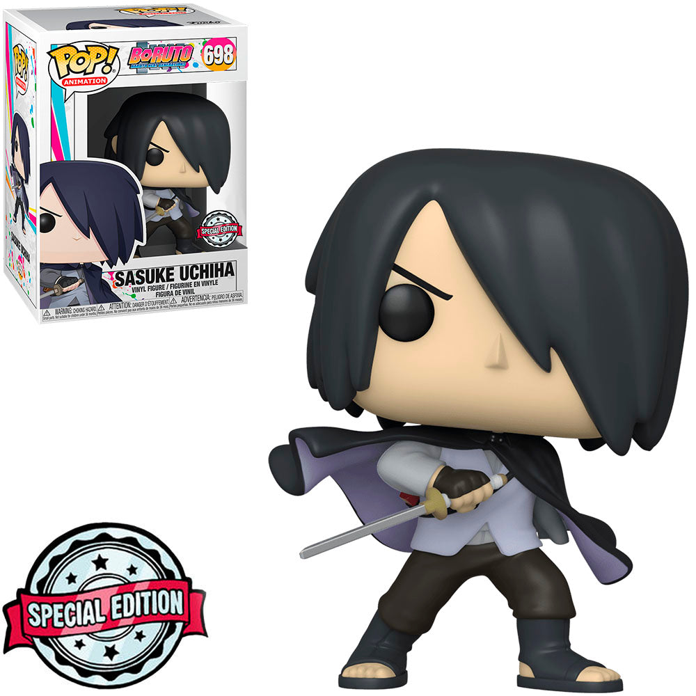 Funko POP! Boruto: Naruto Next Generation #698 Sasuke Uchiha Exclusivo
