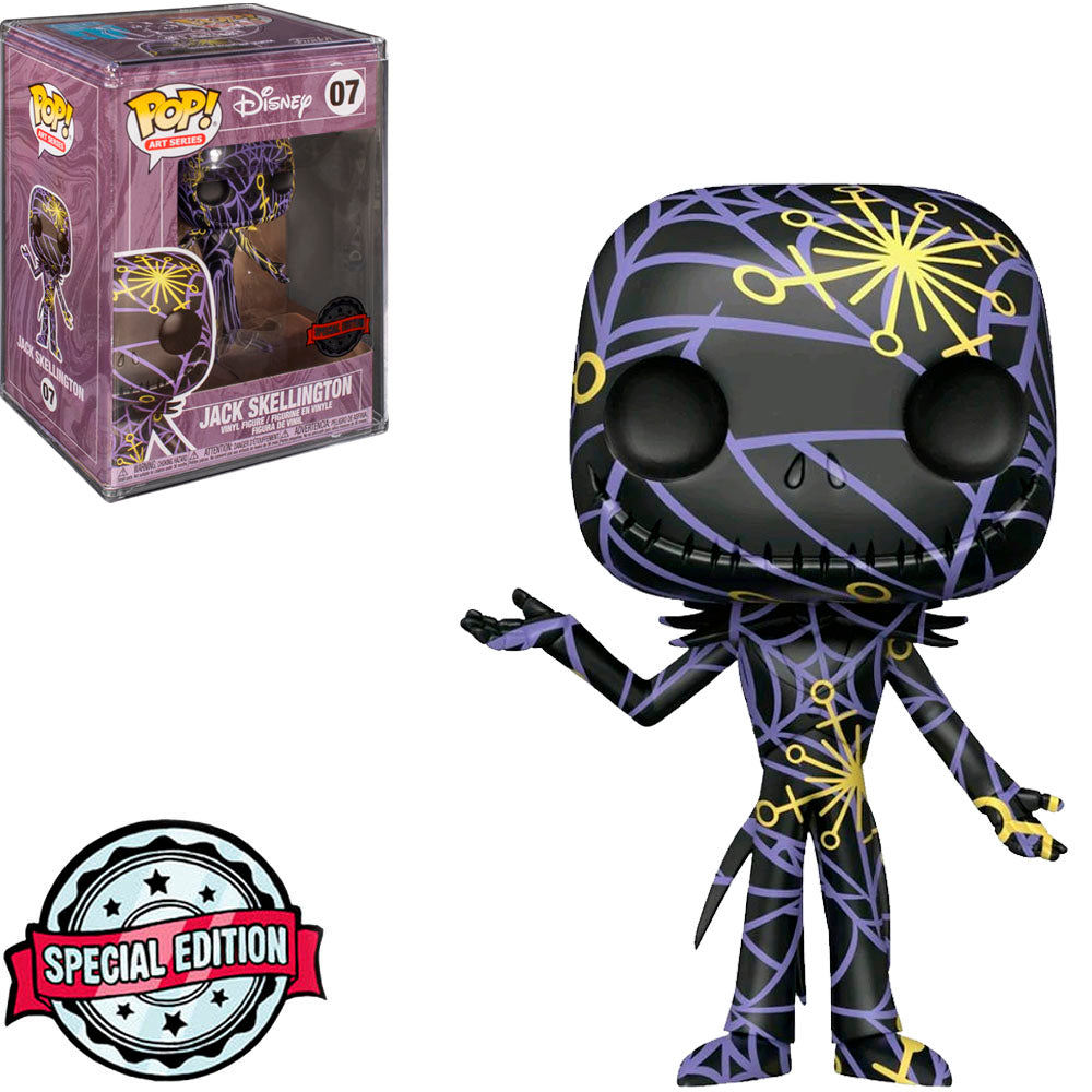 Funko POP! Disney The Nightmare Before Christmas #07 Jack (Artist Series) Exclusivo