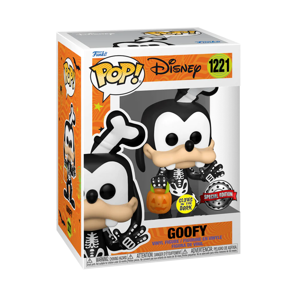 Funko POP! Disney Halloween #1221 Goofy GITD Exclusivo