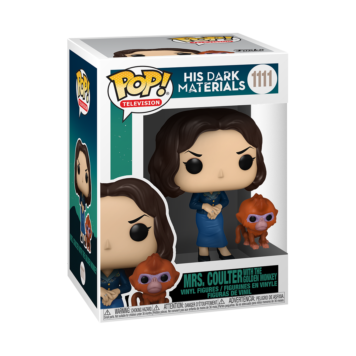 Funko POP! His Dark Materials #1111 Mrs. Coulter & Monkey Deamon