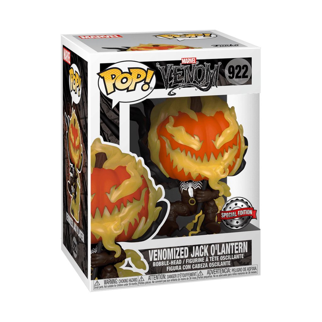 Funko POP! Marvel #922 Venomized Jack O'Lantern Exclusivo