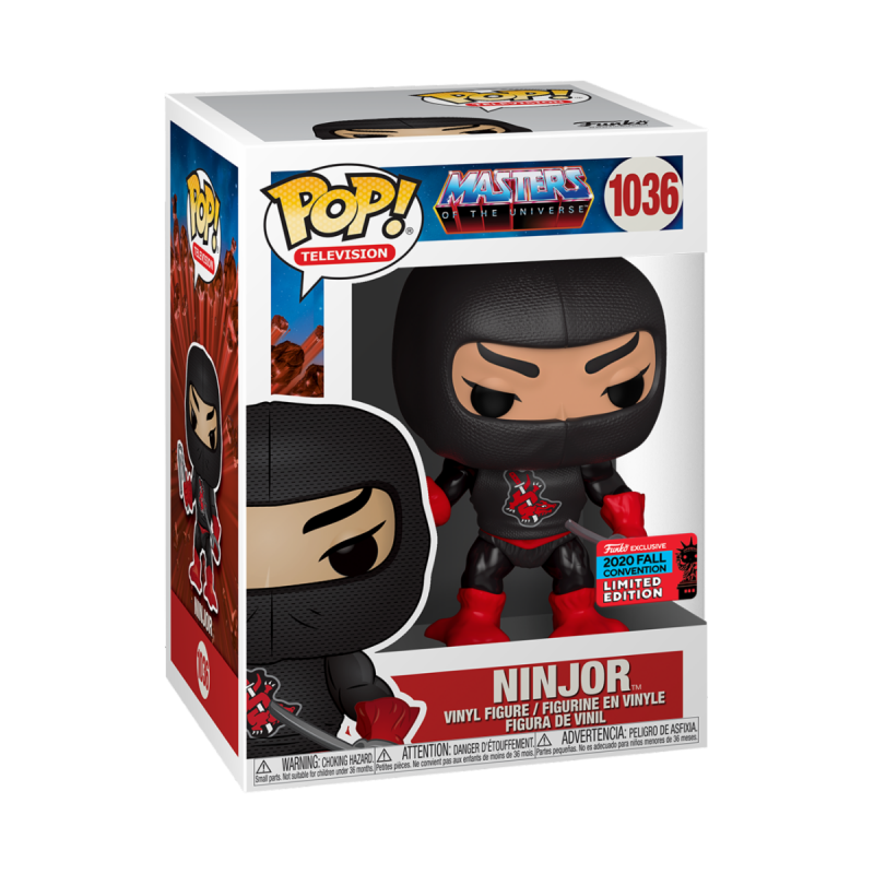 Funko POP! Masters of the Universe #1036 Ninjor NYCC 2020 Exclusivo