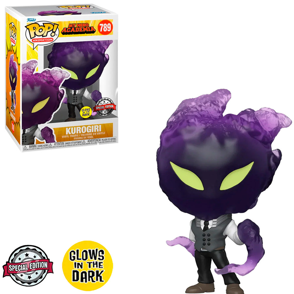 Funko POP! My Hero Academia #789 Kurogiri GITD Exclusivo