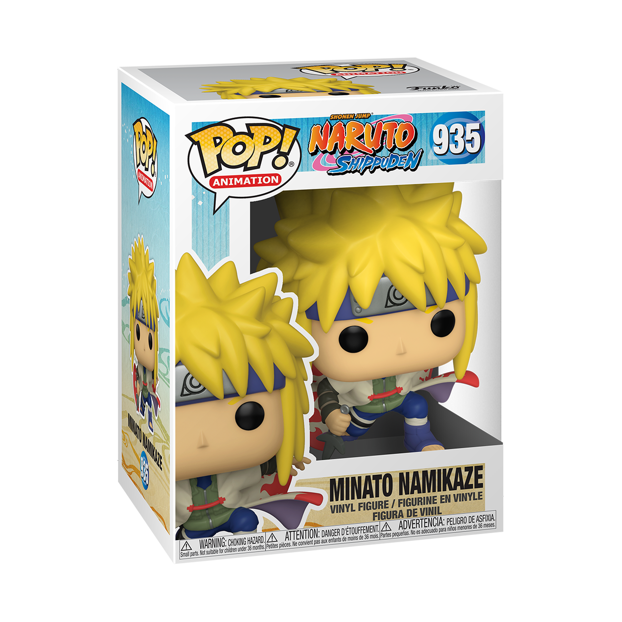 [PRÉ-RESERVA] Naruto POP! Animation Vinyl Figure Minato Namikaze 9 cm