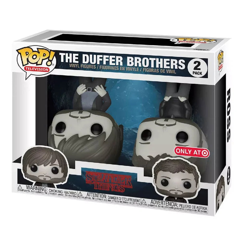 [PRÉ-RESERVA] Funko POP! Stranger Things The Duffer Brothers (Upside-Down) Exclusivo