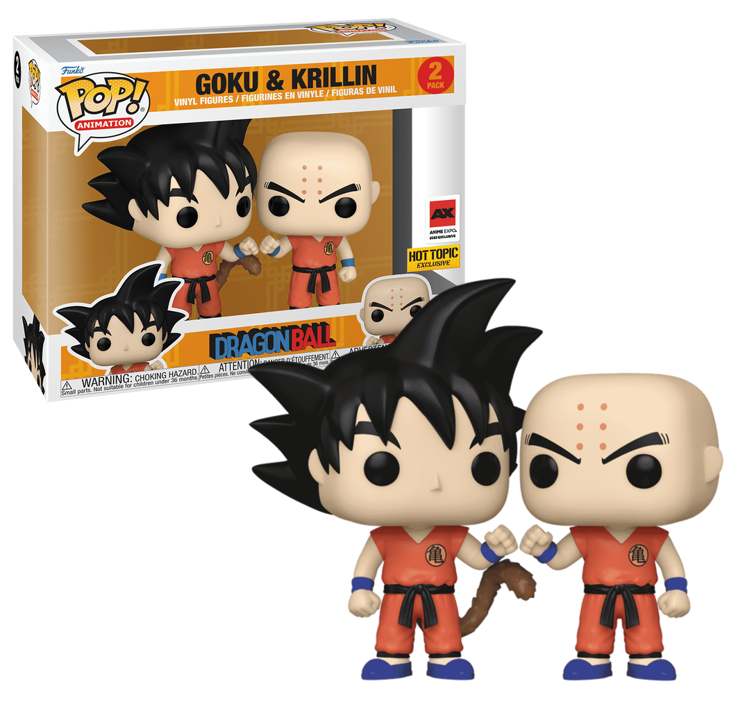 [PRÉ-RESERVA] Funko POP! Dragon Ball # Goku & Krillin Exclusivo