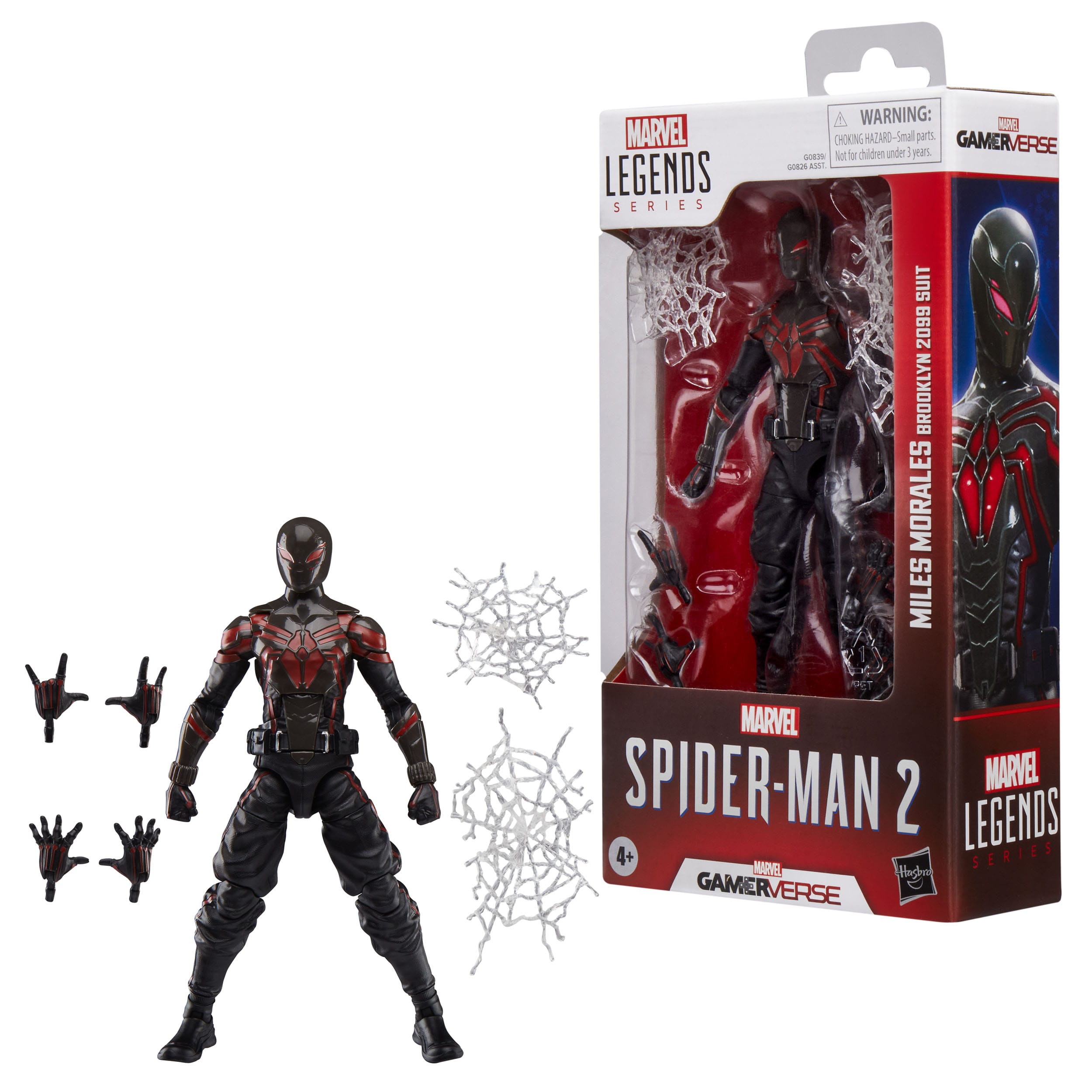 Spider-Man 2 Marvel Legends Gamerverse Action Figure Miles Morales (Brooklyn 2099 Suit) 15 cm