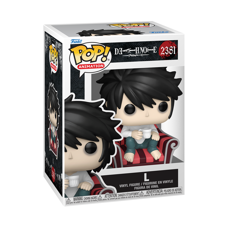 [PRÉ-RESERVA] Funko POP! Death Note #2381 L