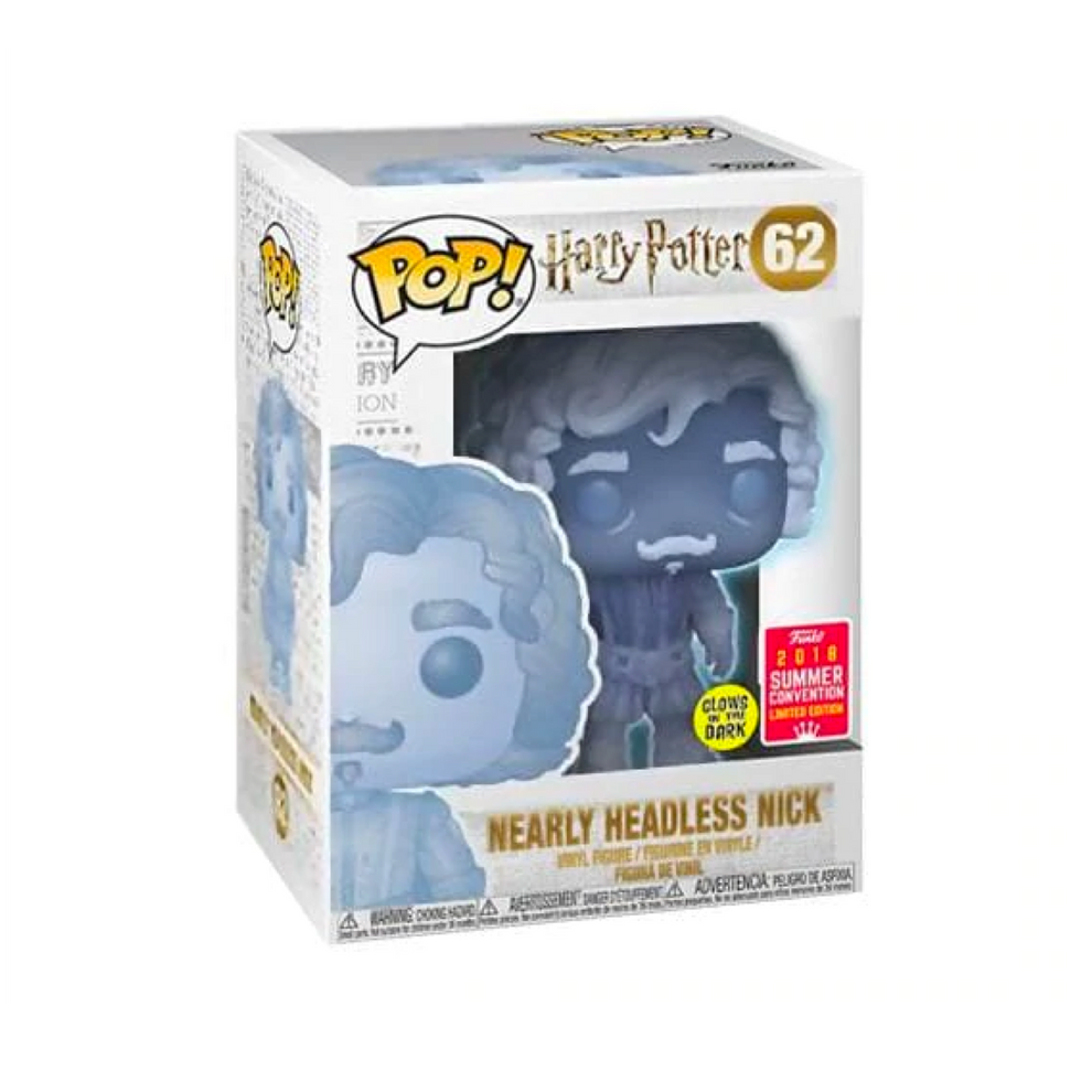 [PRÉ-RESERVA] Funko POP! Harry Potter #62 Nearly Headless Nick SDCC 2018 Exclusivo