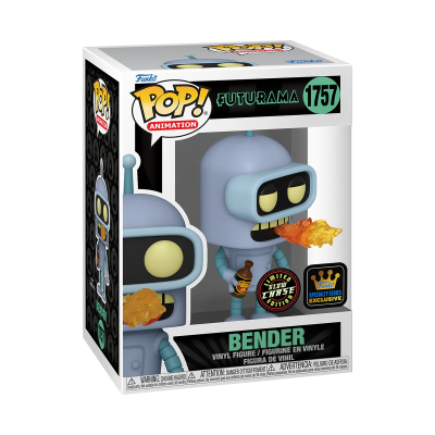 Funko POP! Futurama #1757 Bender Chase Exclusivo