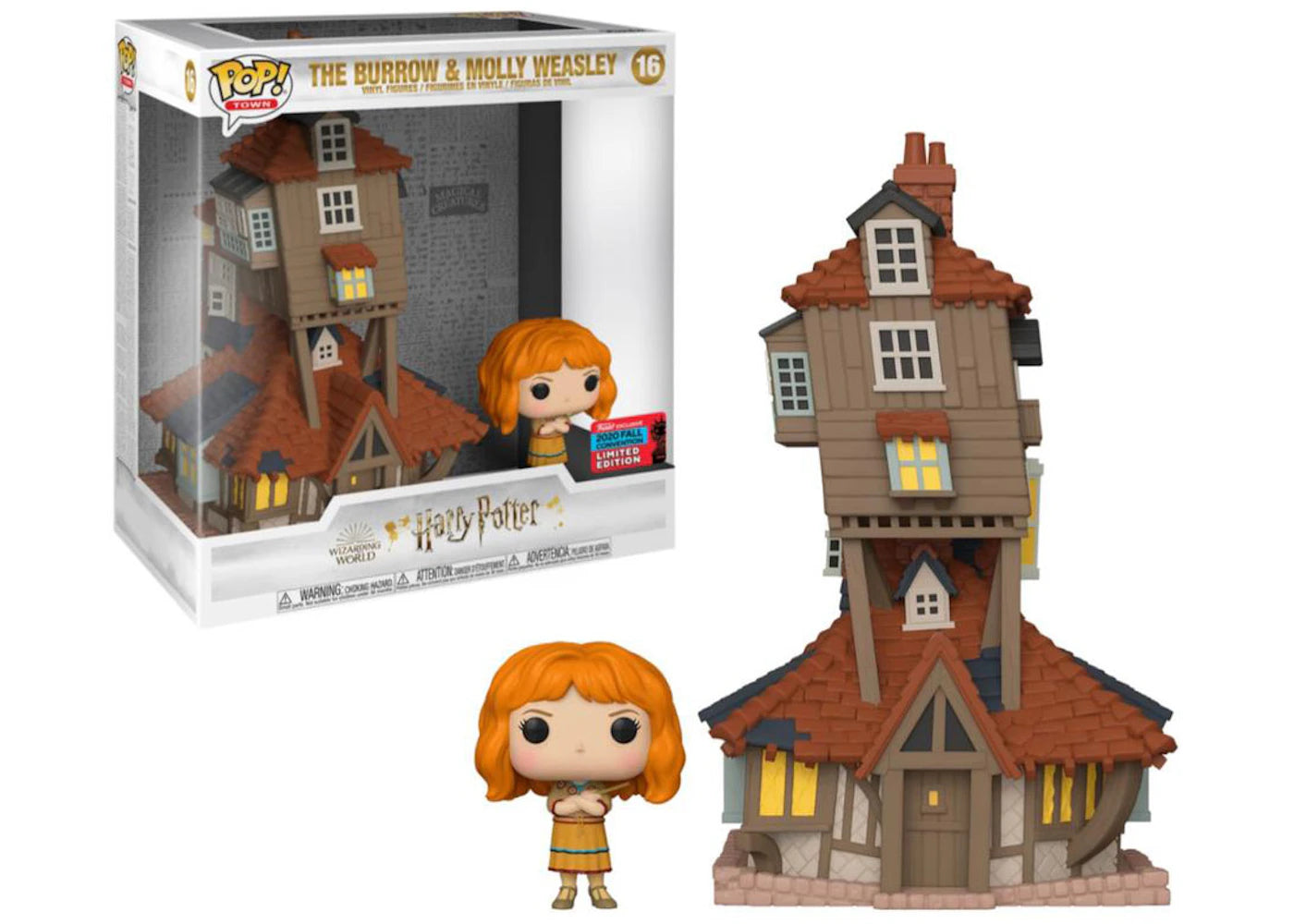 [PRÉ-RESERVA] Funko POP! Harry Potter #16 The Burrow & Molly Weasley NYCC 2020 Exclusivo
