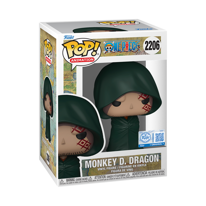 Funko POP! One Piece #2206 Monkey D. Dragon Exclusivo
