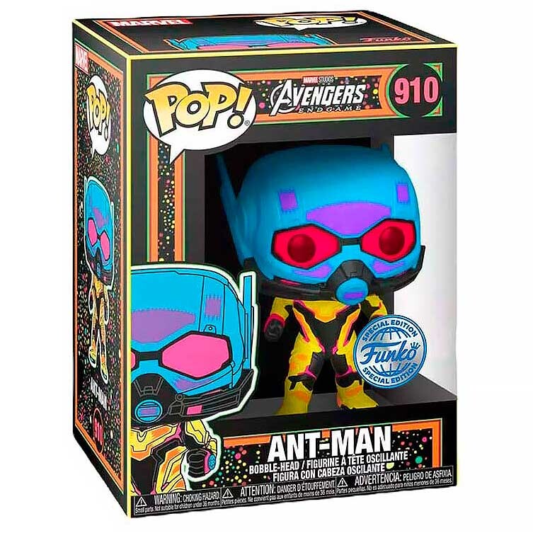 Funko POP! Marvel #910 Blacklight Ant-Man Exclusivo