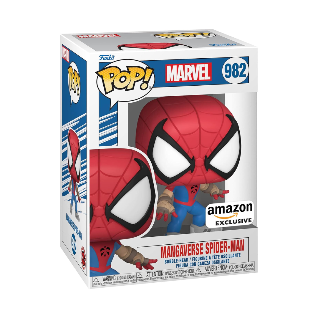 Funko Pop! Marvel #982 Mangaverse Spider-Man Exclusivo