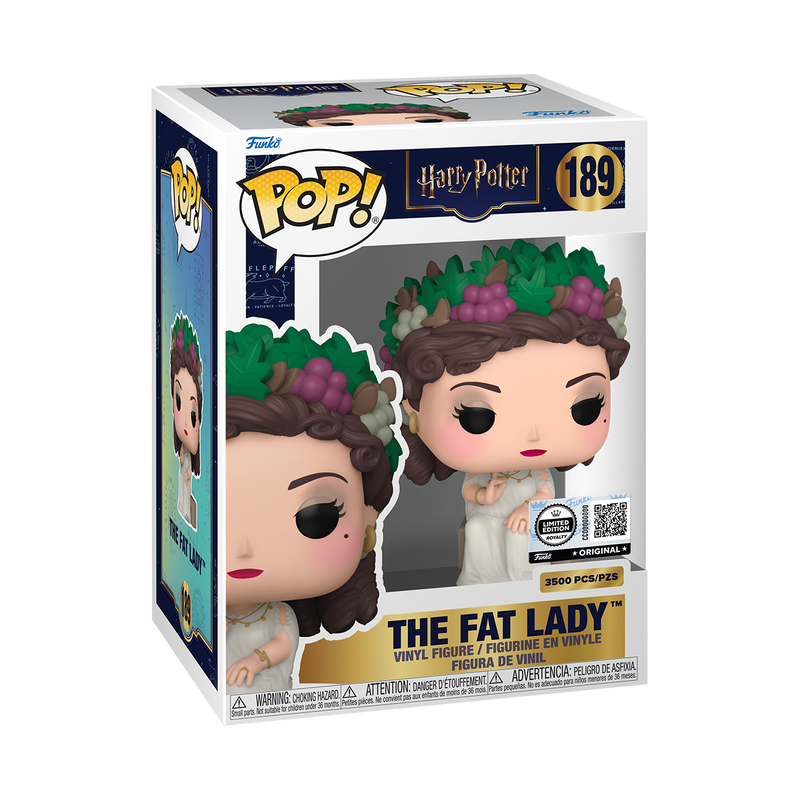 Funko POP! Harry Potter #189 The Fat Lady LE3500 Royalty Exclusivo