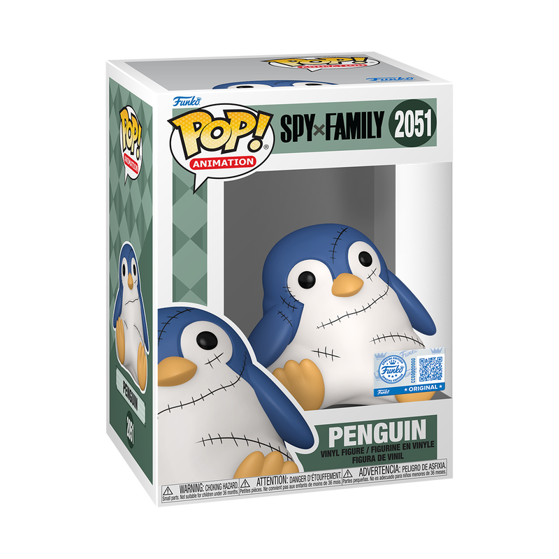 Funko POP! Spy x Family #2051 Penguin (with Stitches) Exclusivo