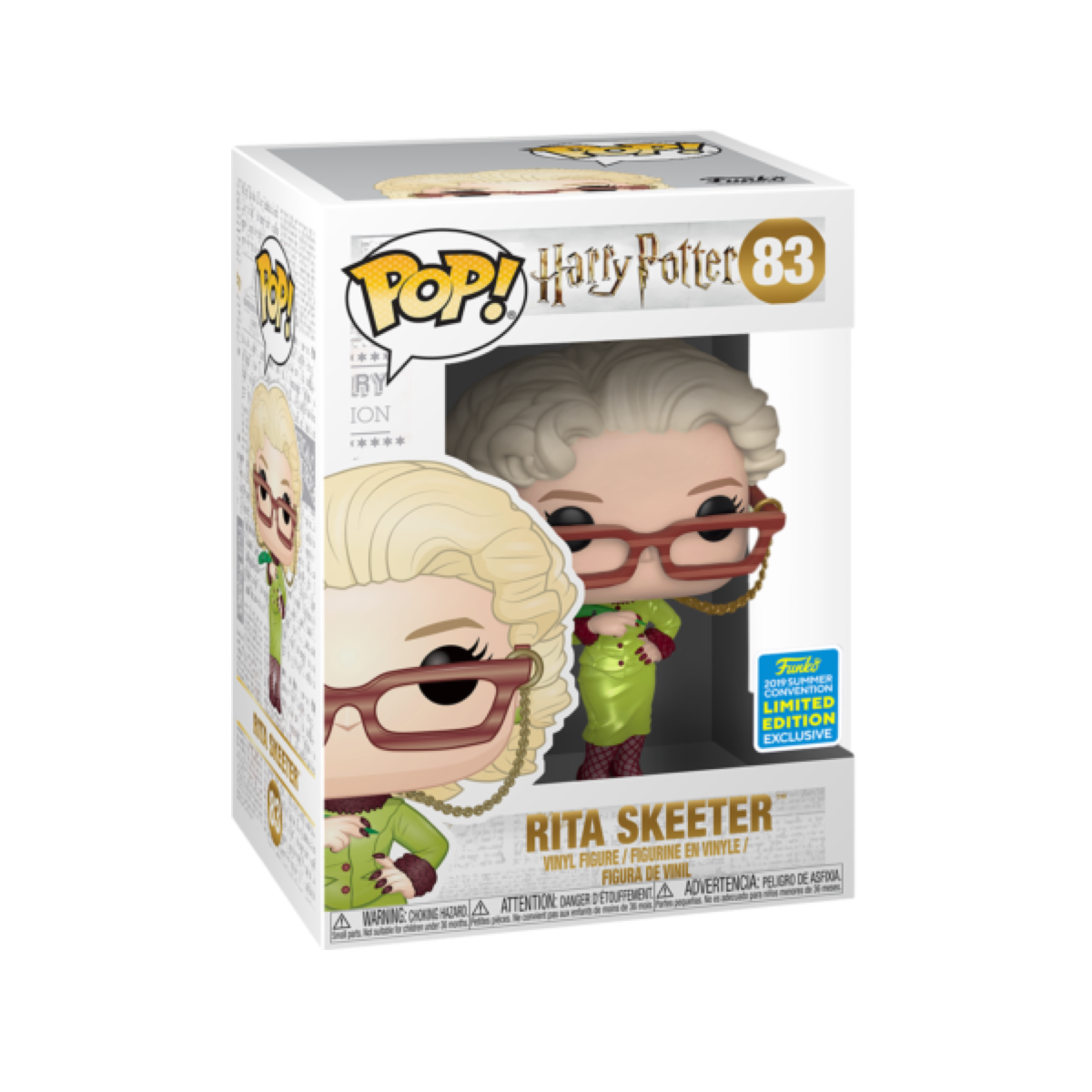 [PRÉ-RESERVA] Funko POP! Harry Potter #83 Rita Skeeter SDCC 2019 Exclusivo