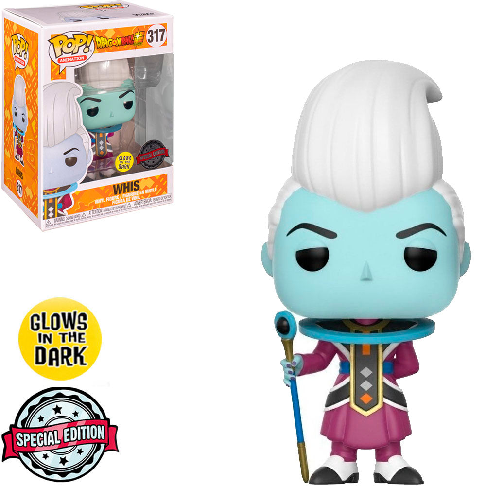 [PRÉ-RESERVA] Funko POP! Dragon Ball #317 Whis GITD Exclusivo