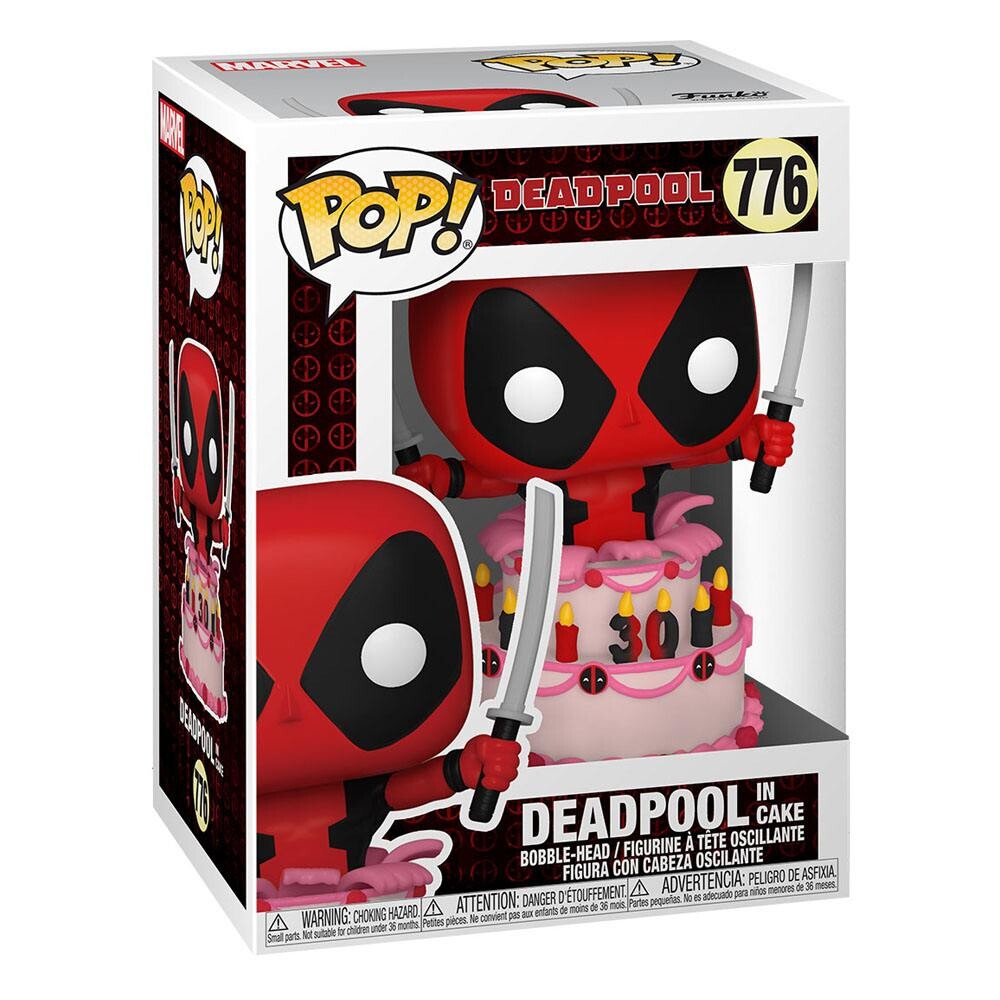 Funko POP! Marvel #776 Deadpool in cake
