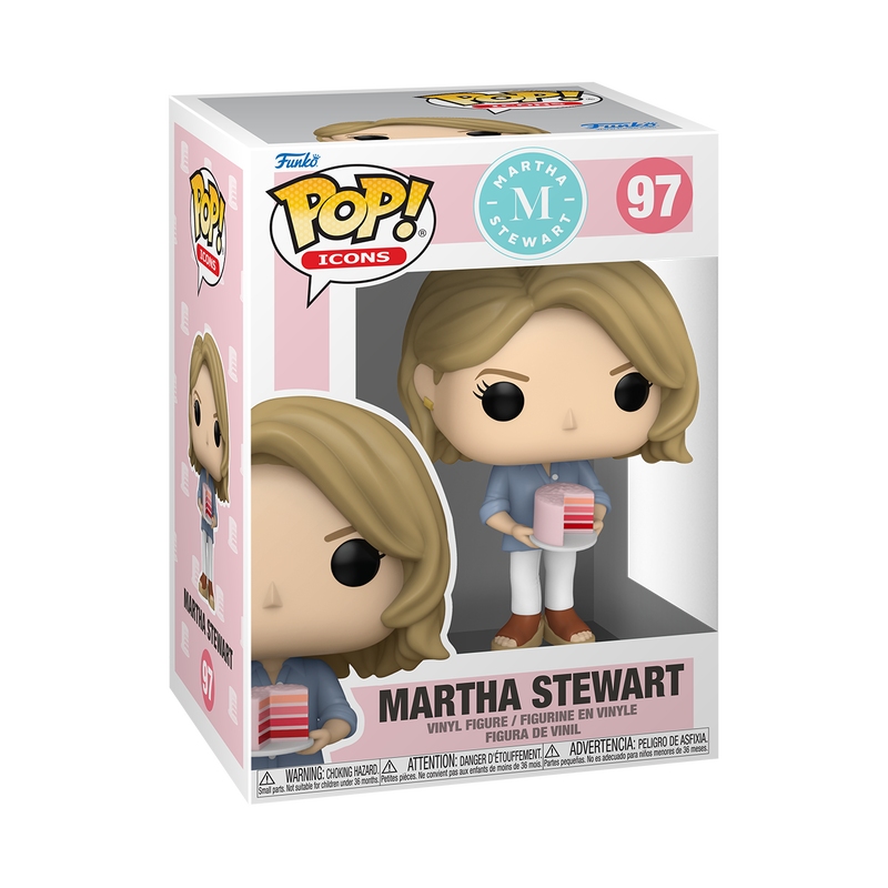 [PRÉ-RESERVA] Funko POP! Icons #97 Martha Stewart with Cake