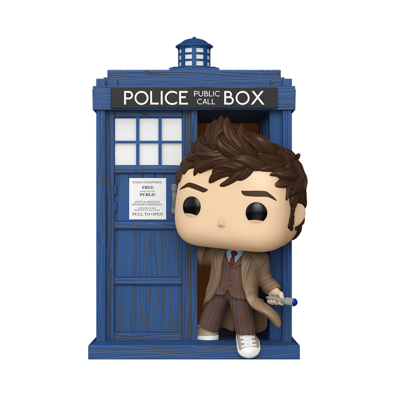 [PRÉ-RESERVA] Funko POP! Doctor Who #318 Tardis with Tenth Doctor