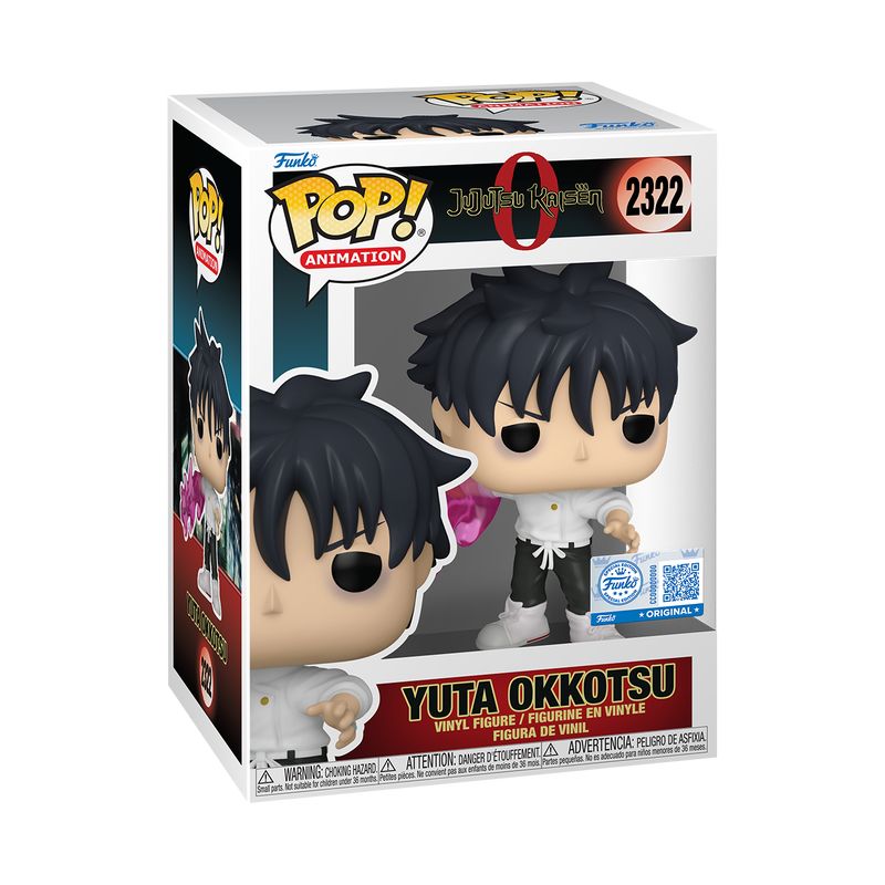 [PRÉ-RESERVA] Funko POP! Jujutsu Kaisen 0 #2322 Yuta Okkotsu Exclusivo