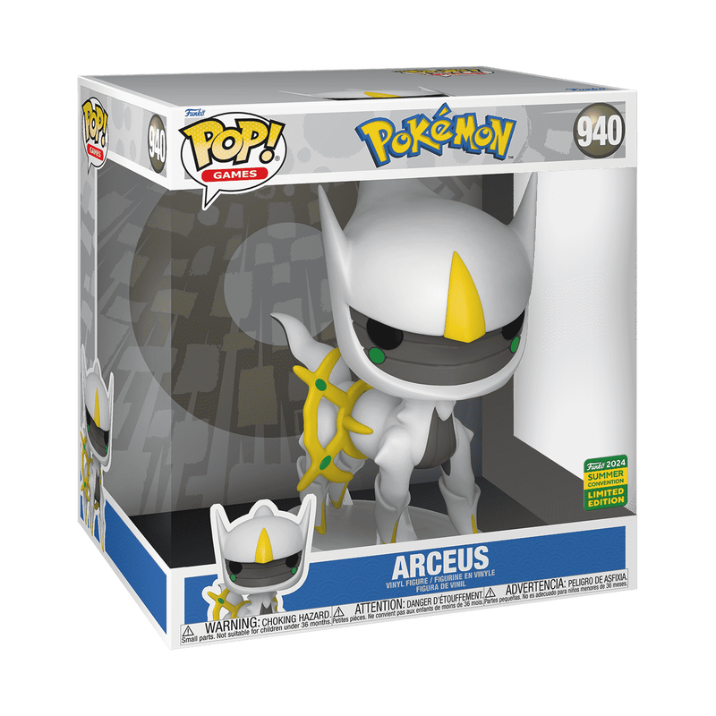 Funko POP! Pokemon #940 Arceus SDCC 2024 Exclusivo