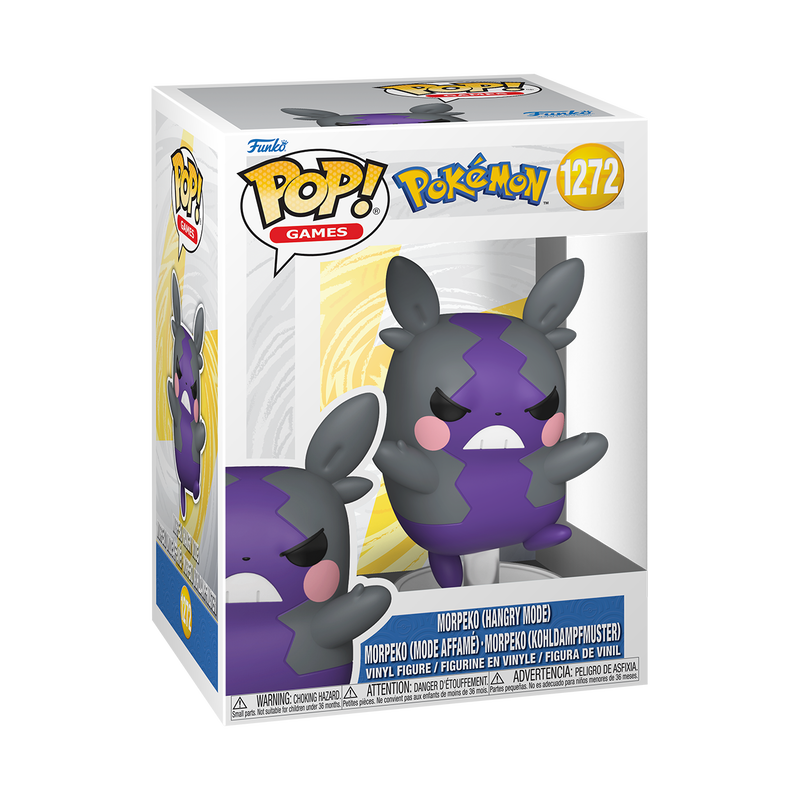 [PRÉ-RESERVA] Funko POP! Pokémon #1272 Morpeko Hangry Mode