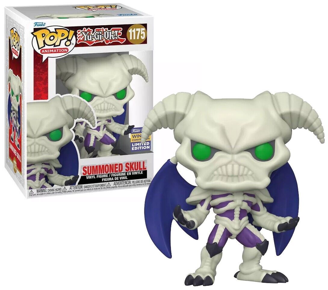 Funko POP! Yu-Gi-Oh #1175 Summoned Skull Winter Convention 2022 Exclusivo