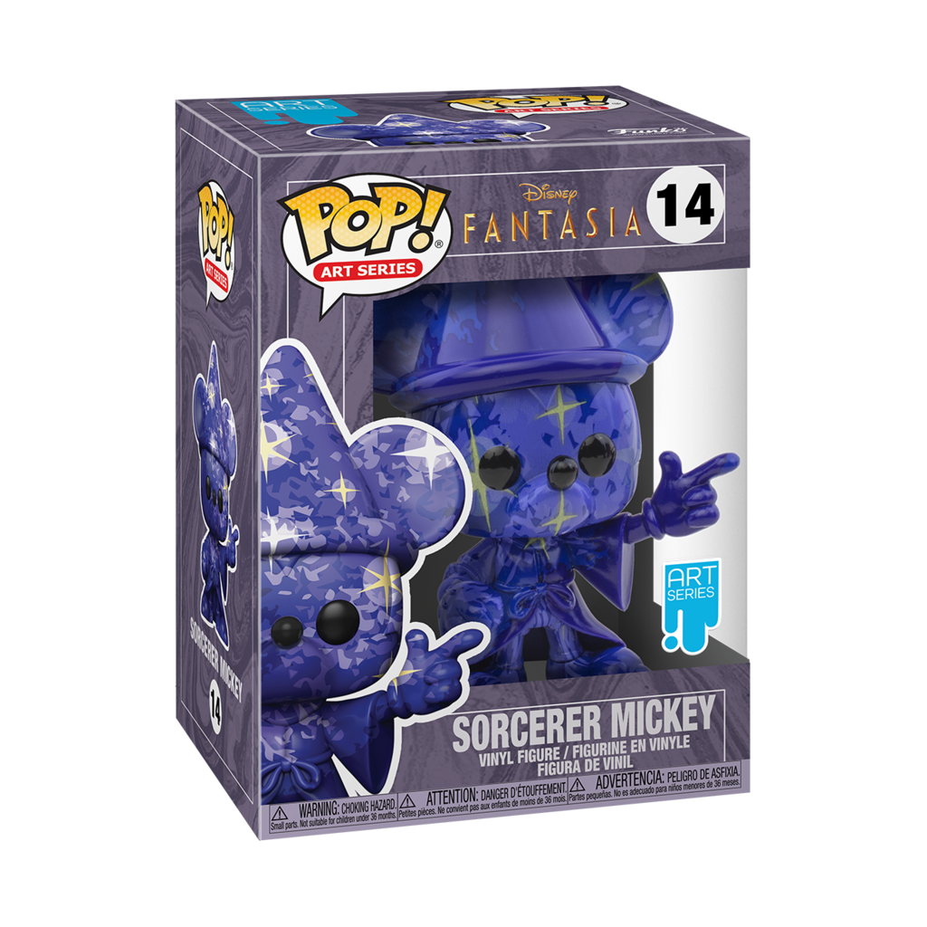 Funko POP! Disney Fantasia Sorcerer Mickey Artist Series #14 (Stars)