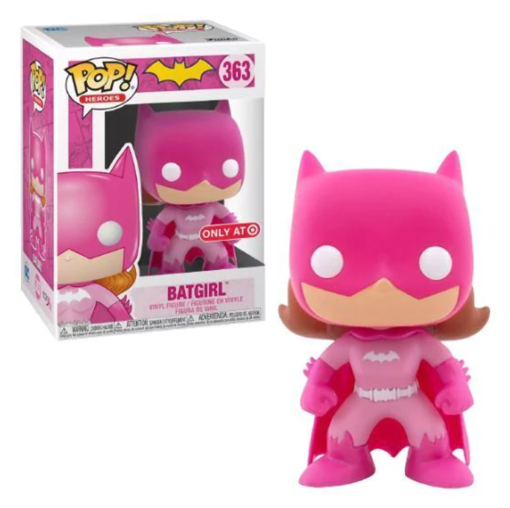 Funko POP! DC Cancer Awareness #363 Batgirl Exclusivo (Caixas Danificada)