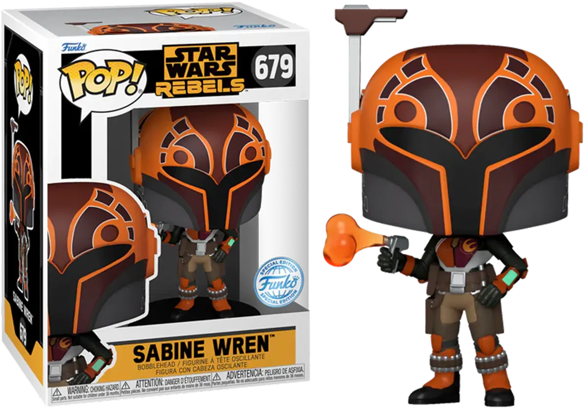 Funko POP! Star Wars Rebels #679 Sabine Wren Exclusivo