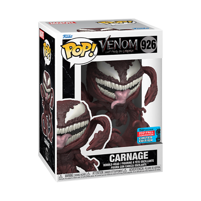 Funko POP! Marvel #926 Carnage Exclusivo NYCC 2021