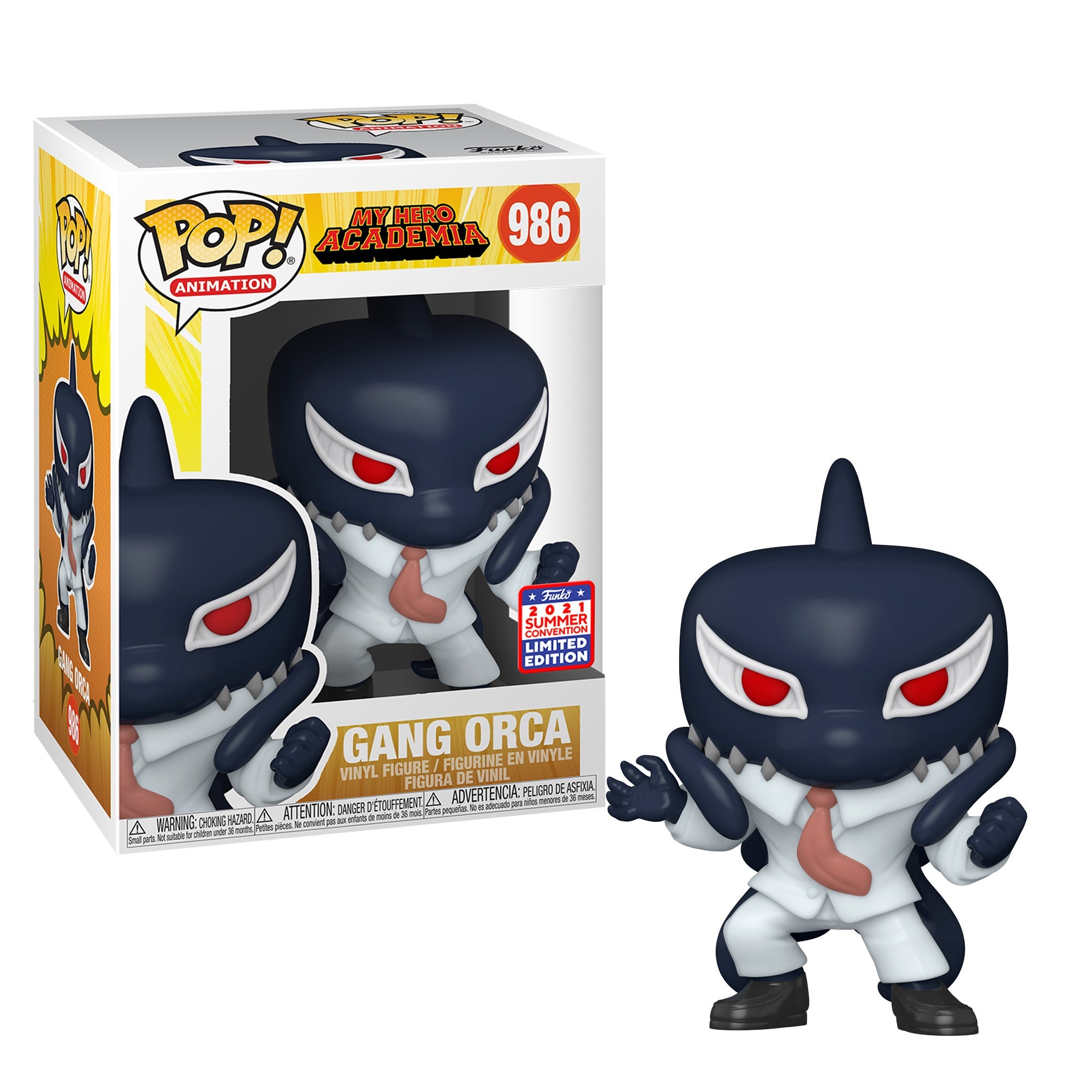 Funko POP! My Hero Academia #986 Gang Orca Funkon 2021 Exclusivo
