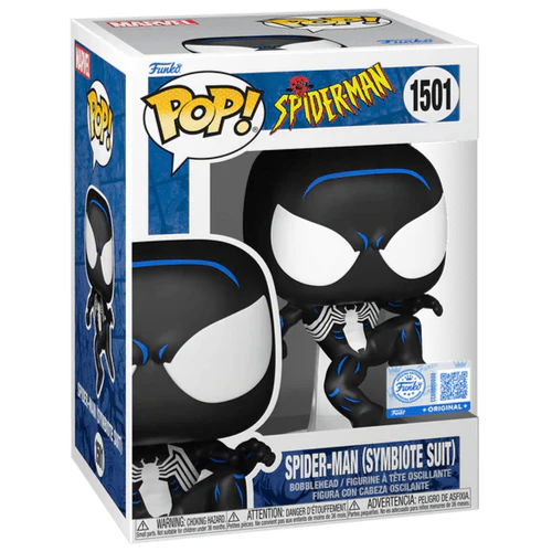 Funko POP! Marvel Spider-Man #1501 Spider-Man (Symbiote Suit) Exclusivo