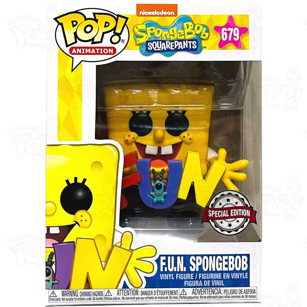 Funko POP! Spongebob Squarepants #679 F.U.N. Spongebob Exclusivo