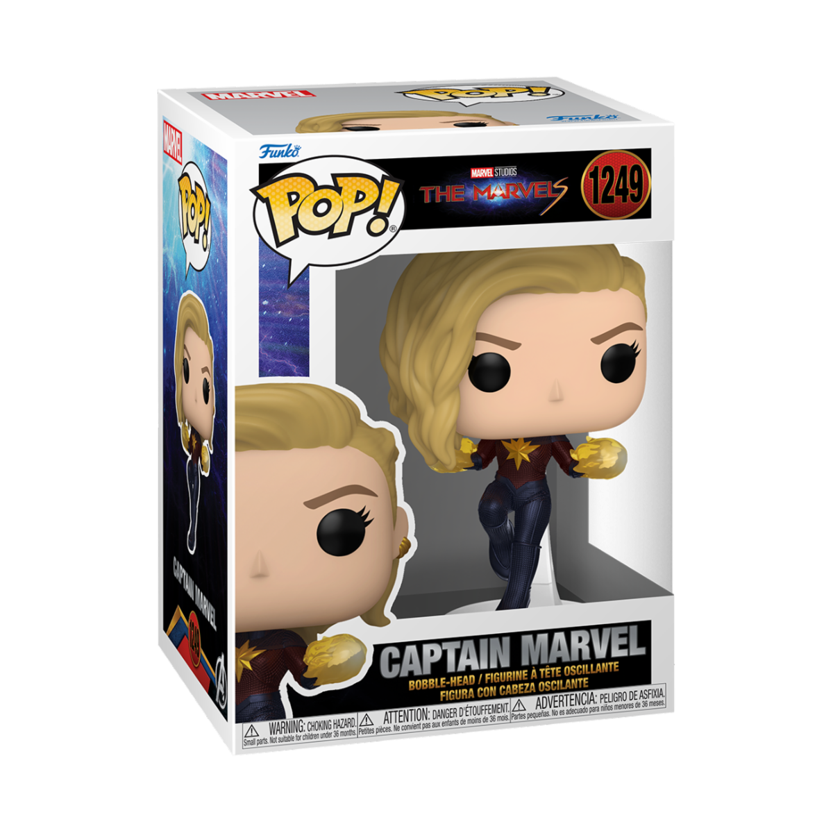 Funko POP! Marvel The Marvels #1249 Captain Marvel