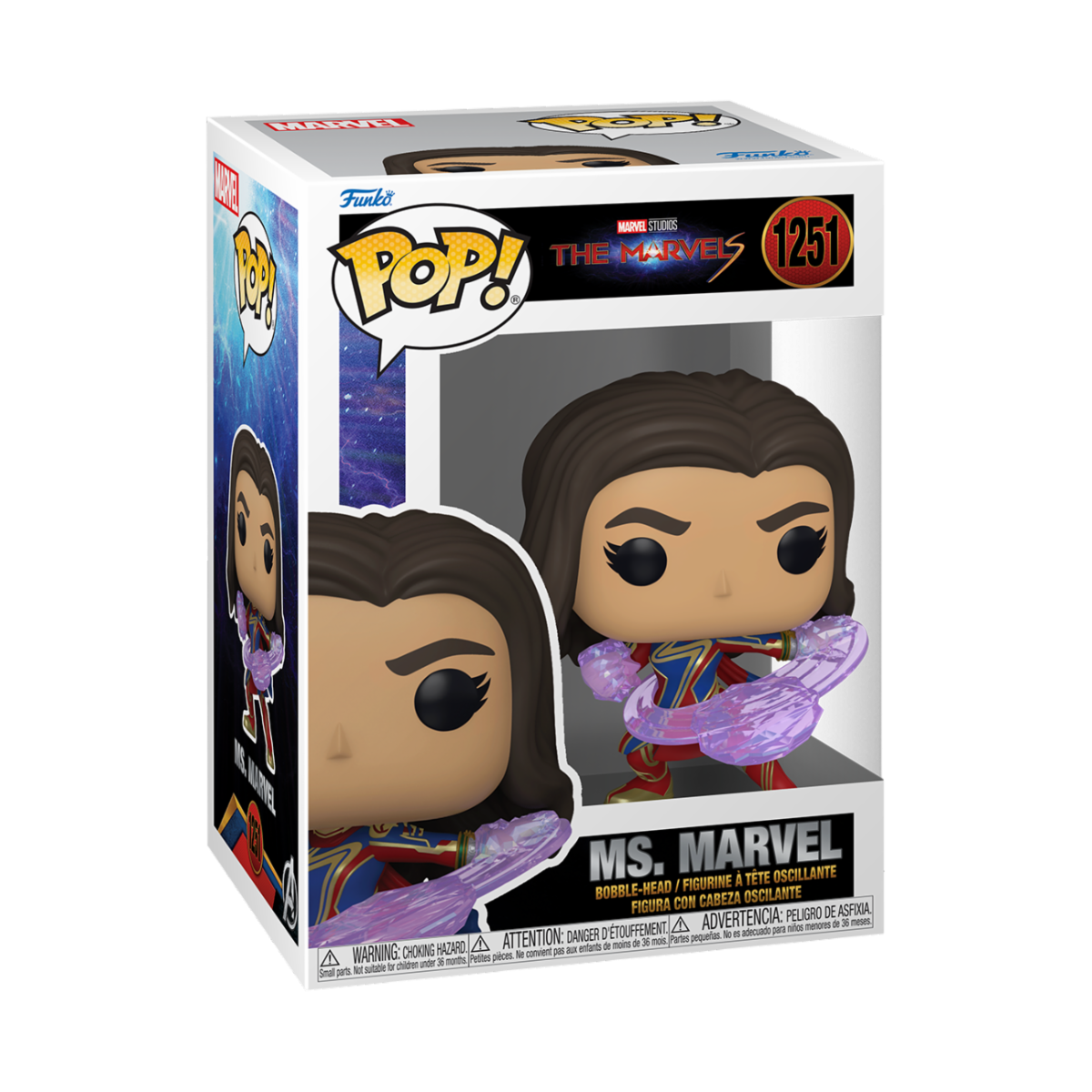 Funko POP! Marvel The Marvels #1251 Ms. Marvel