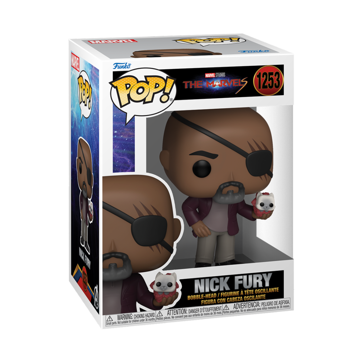 Funko POP! Marvel The Marvels #1253 Nick Fury