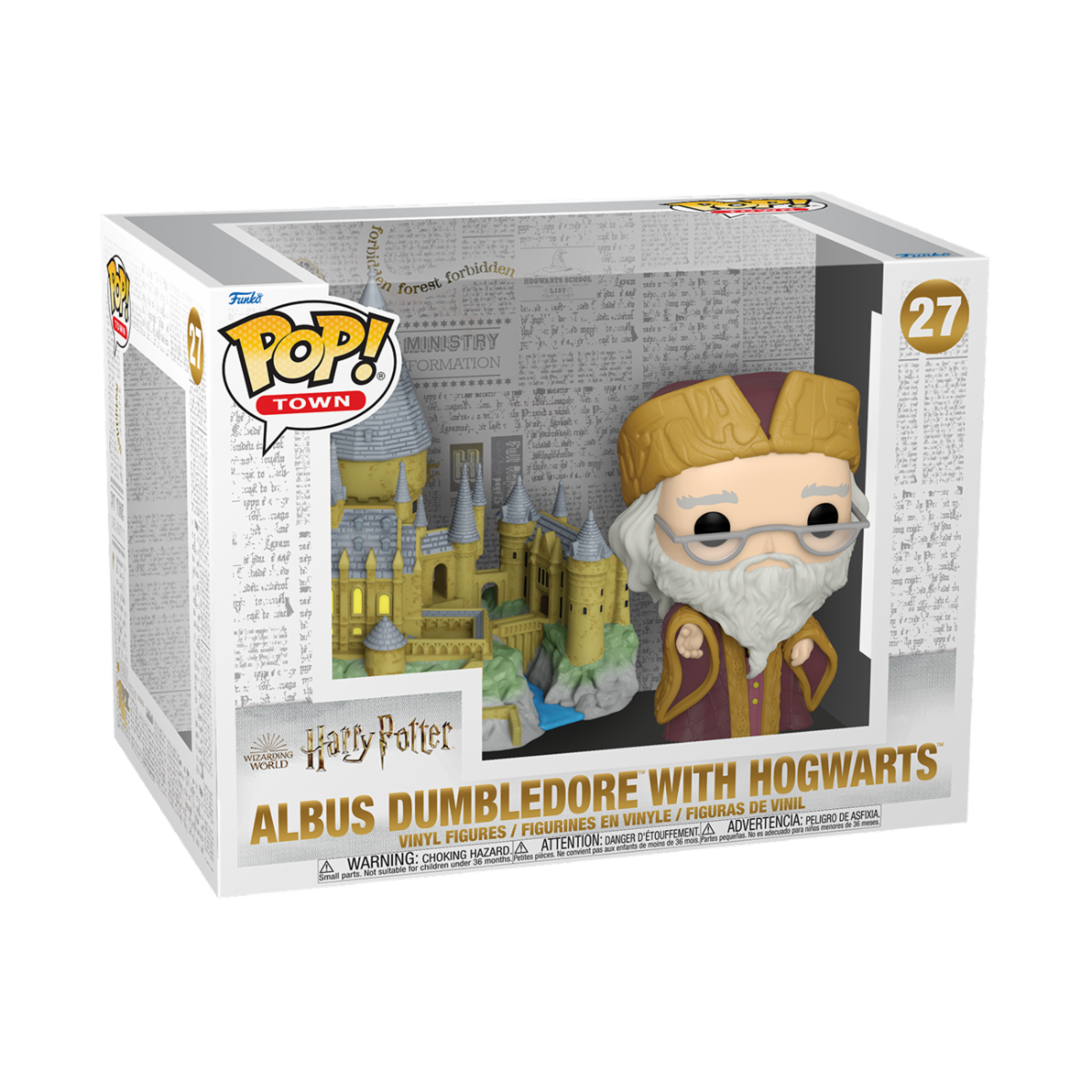 Funko POP! Town Harry Potter #27 Dumbledore & Hogwarts