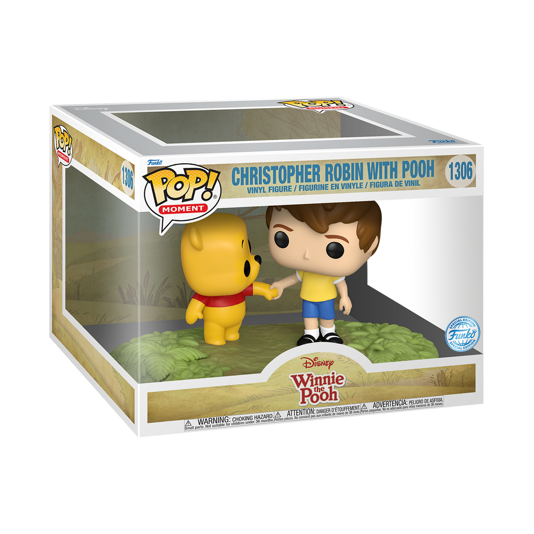 Funko POP! Disney Winnie The Pooh #1306 Christopher Robin and The Pooh Exclusivo