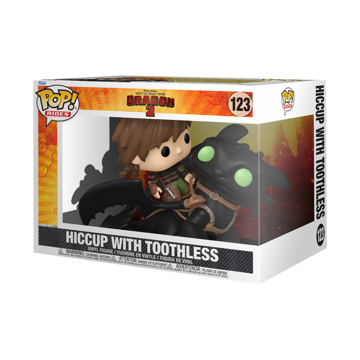 Funko POP! How to Train Your Dragon #123 Hiccup with Toothless