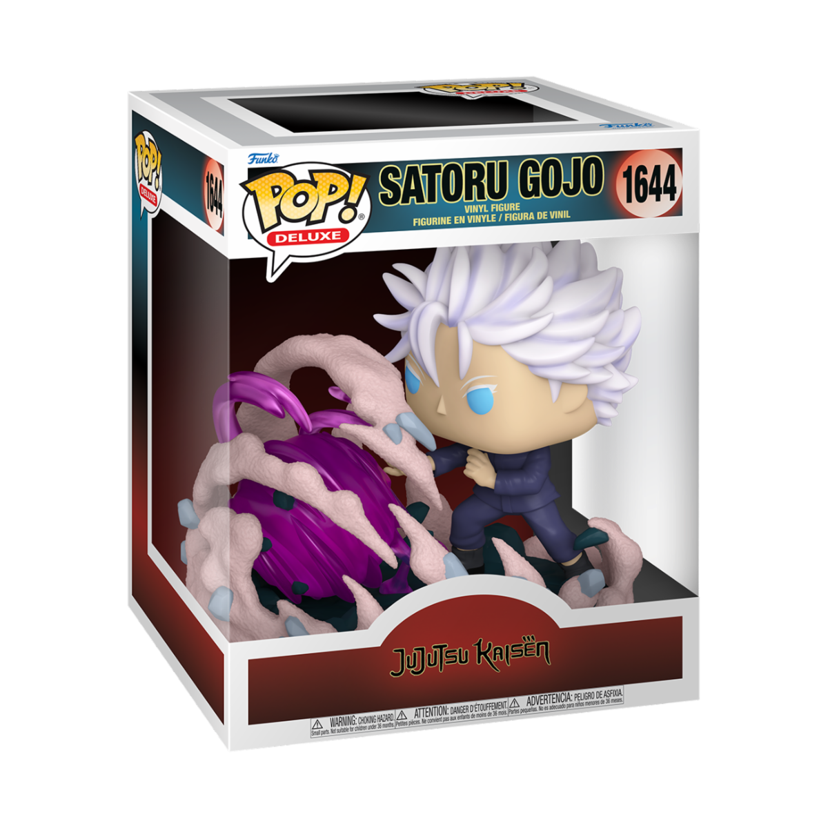 [PRÉ-RESERVA] Jujutsu Kaisen POP! Deluxe Vinyl Figure Gojo (HT:Purple) 9 cm