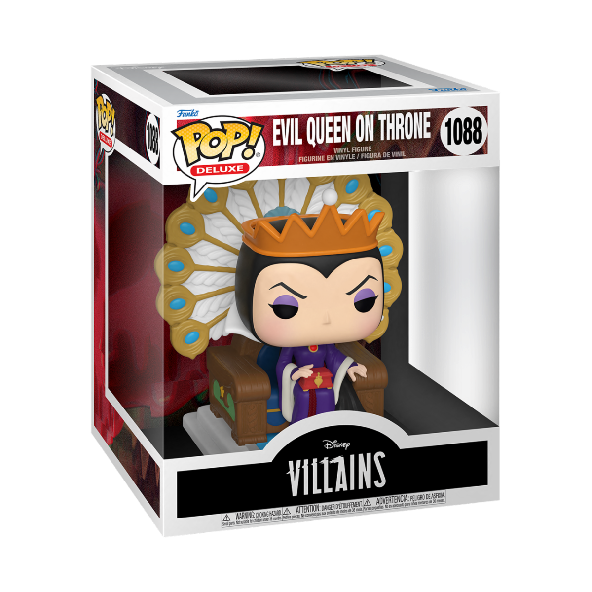 Funko POP! Disney Villains #1088 Evil Queen on Throne Deluxe