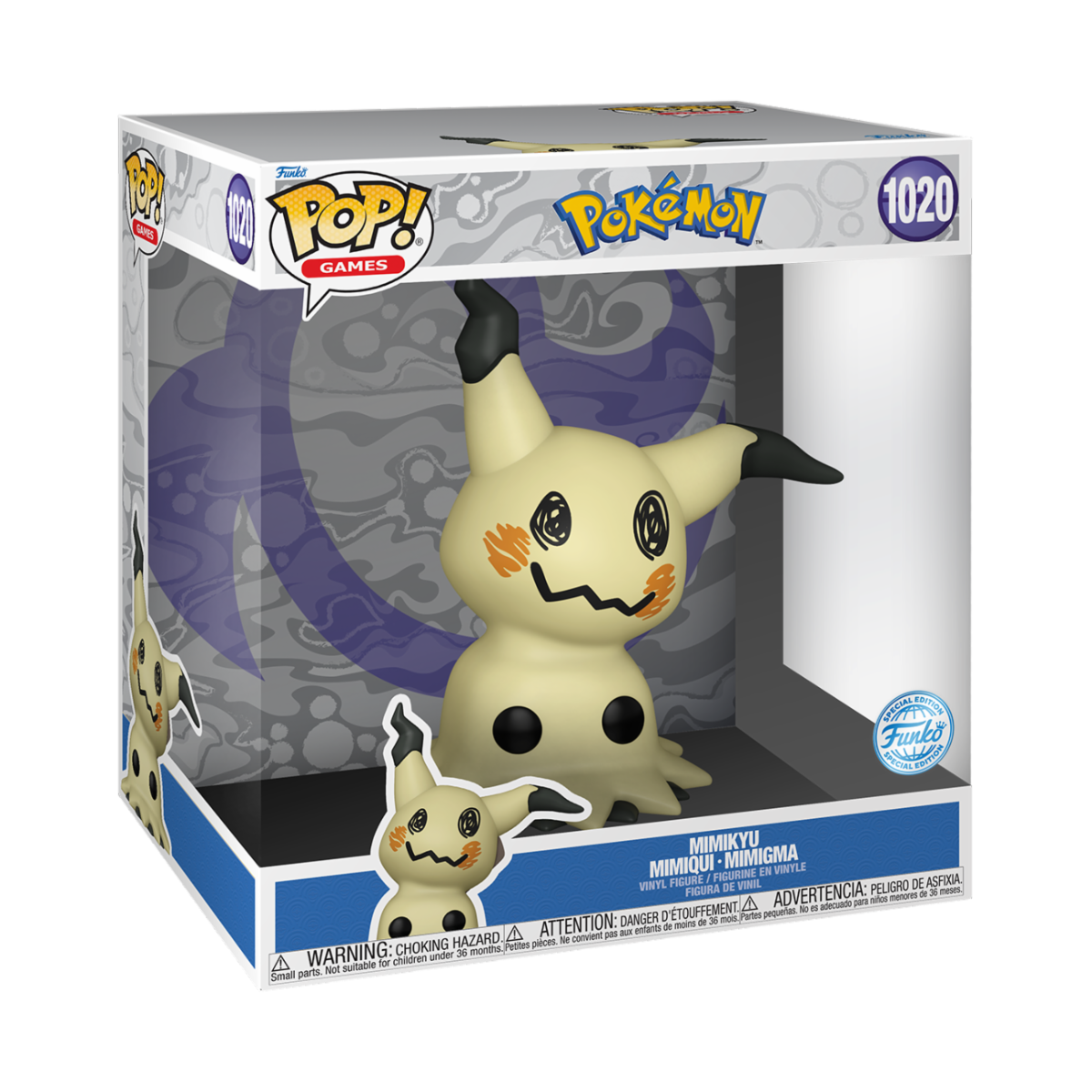 [PRÉ-RESERVA] Pokemon Super Sized Jumbo POP! Vinyl Figure Mimikyu 25 cm