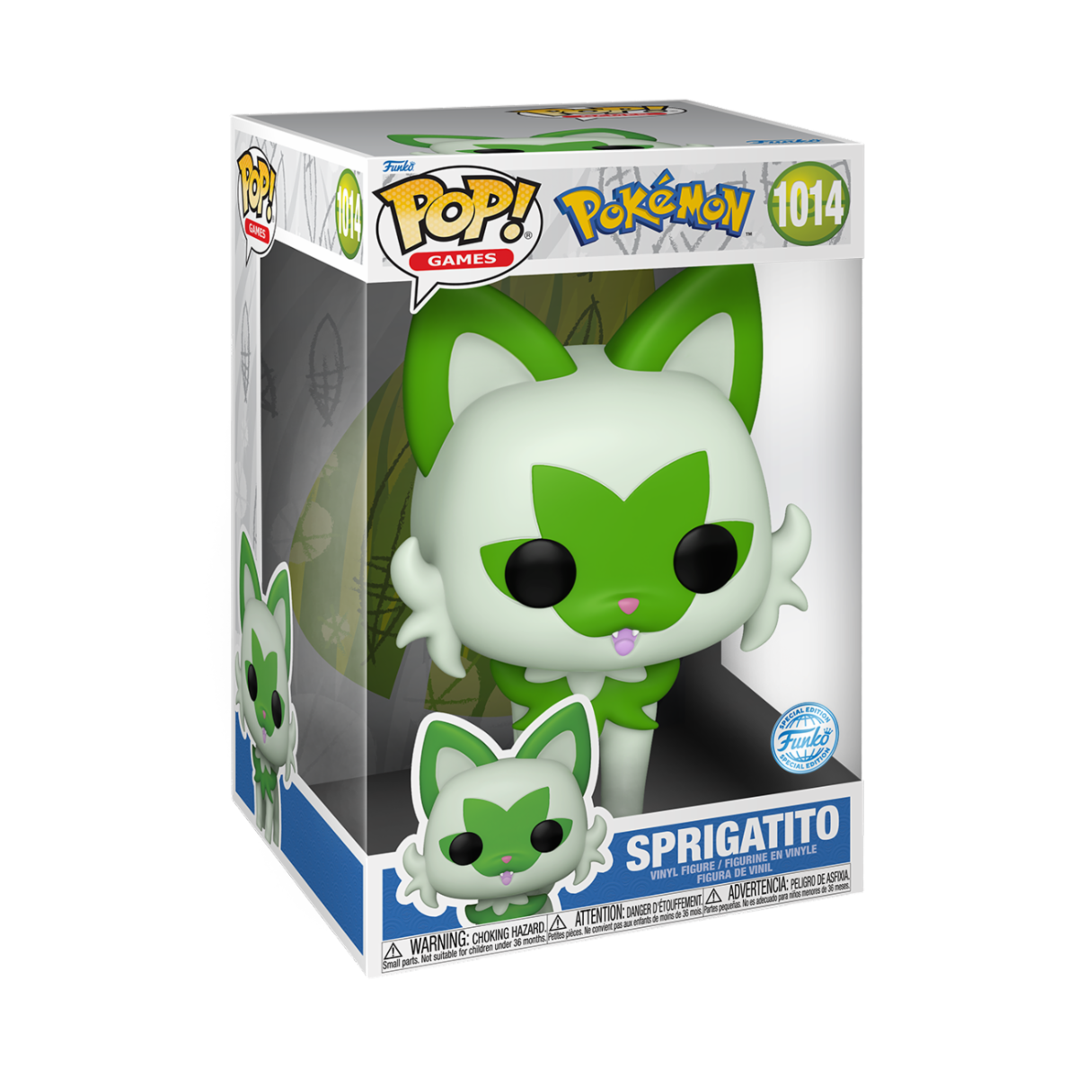 Funko POP! Pokemon #1014 Sprigatito 10 inch Exclusivo